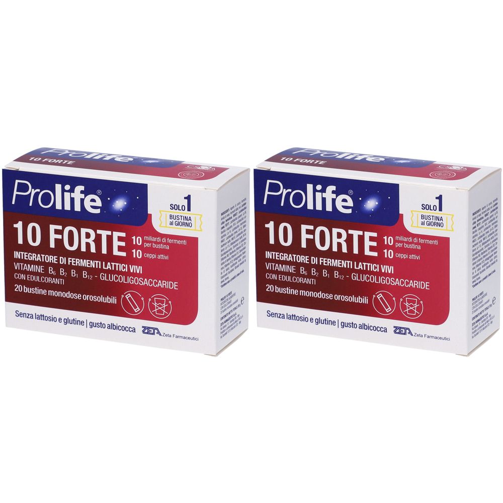 Prolife 10 Forte Bustine Orosolubili - Risparmia il 10% con il codice: zeta1026