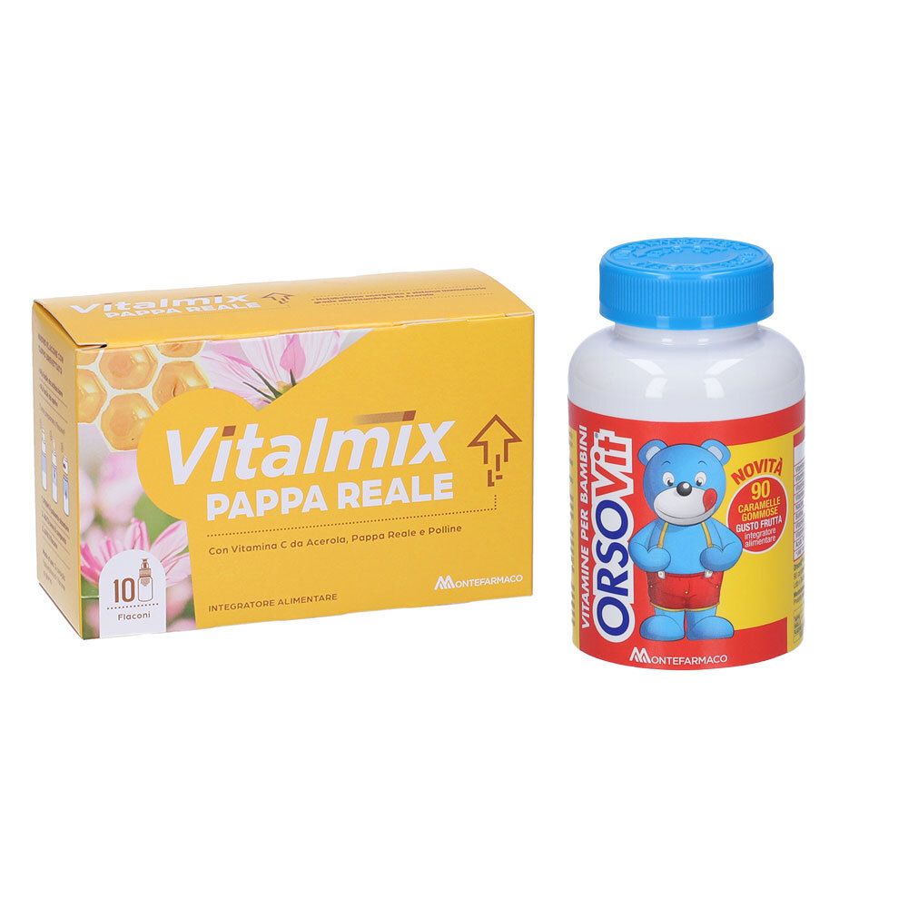 Montefarmaco Set Vitalmix® Pappa reale + ORSOVit® Multivitaminico