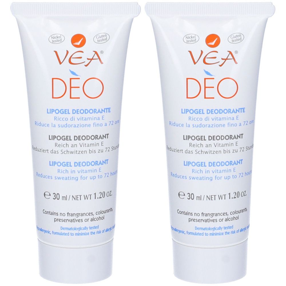 Vea Deo-Lipogel Deodorante Set da 2