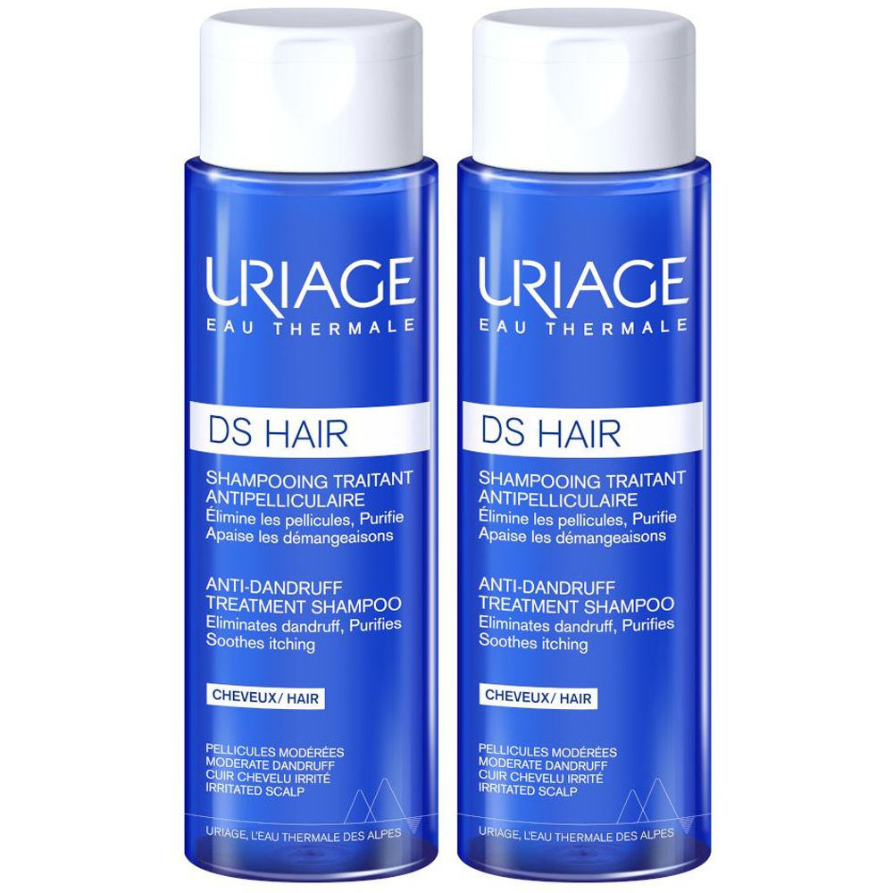 Uriage Ds Hair Shampoo Trattamento Antiforfora Set da 2