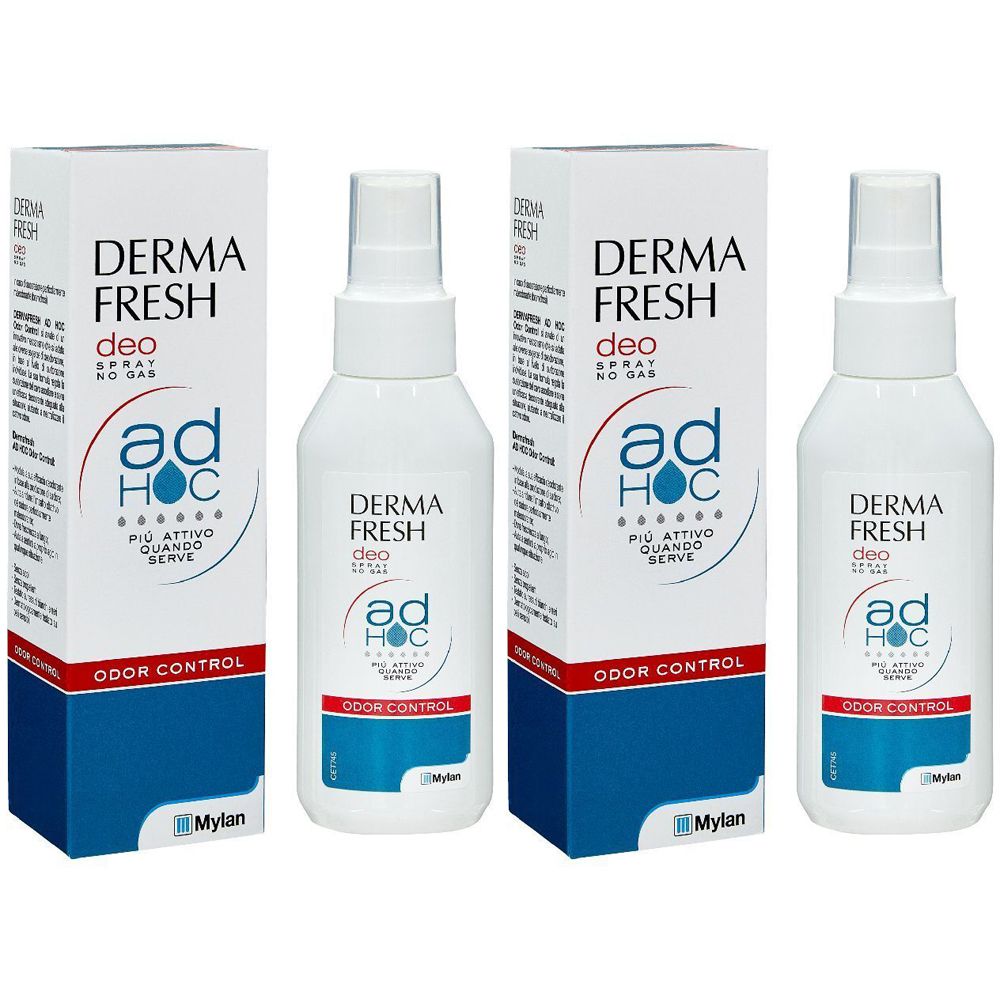 Dermafresh Ad Hoc Odor Control Deodorante Spray Set da 2