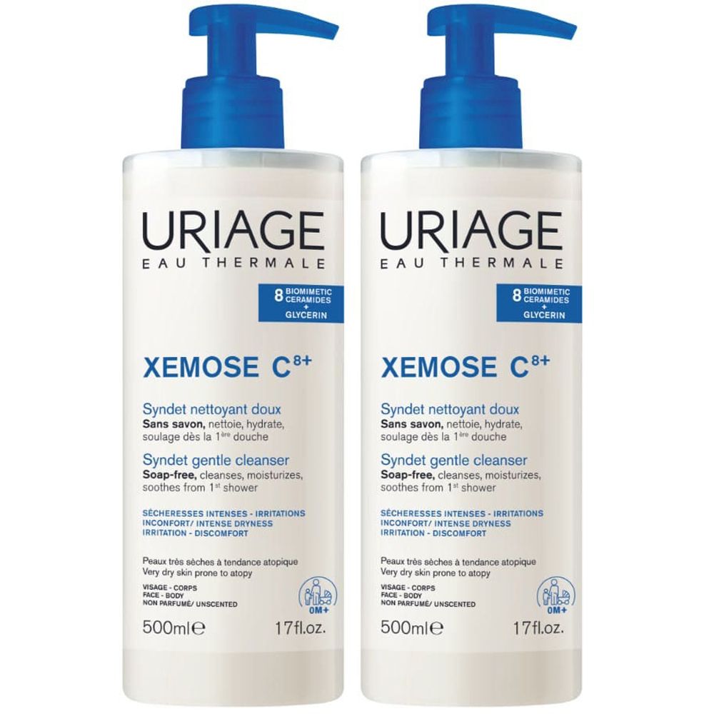 URIAGE Xémose Syndet Detergente Set da 2