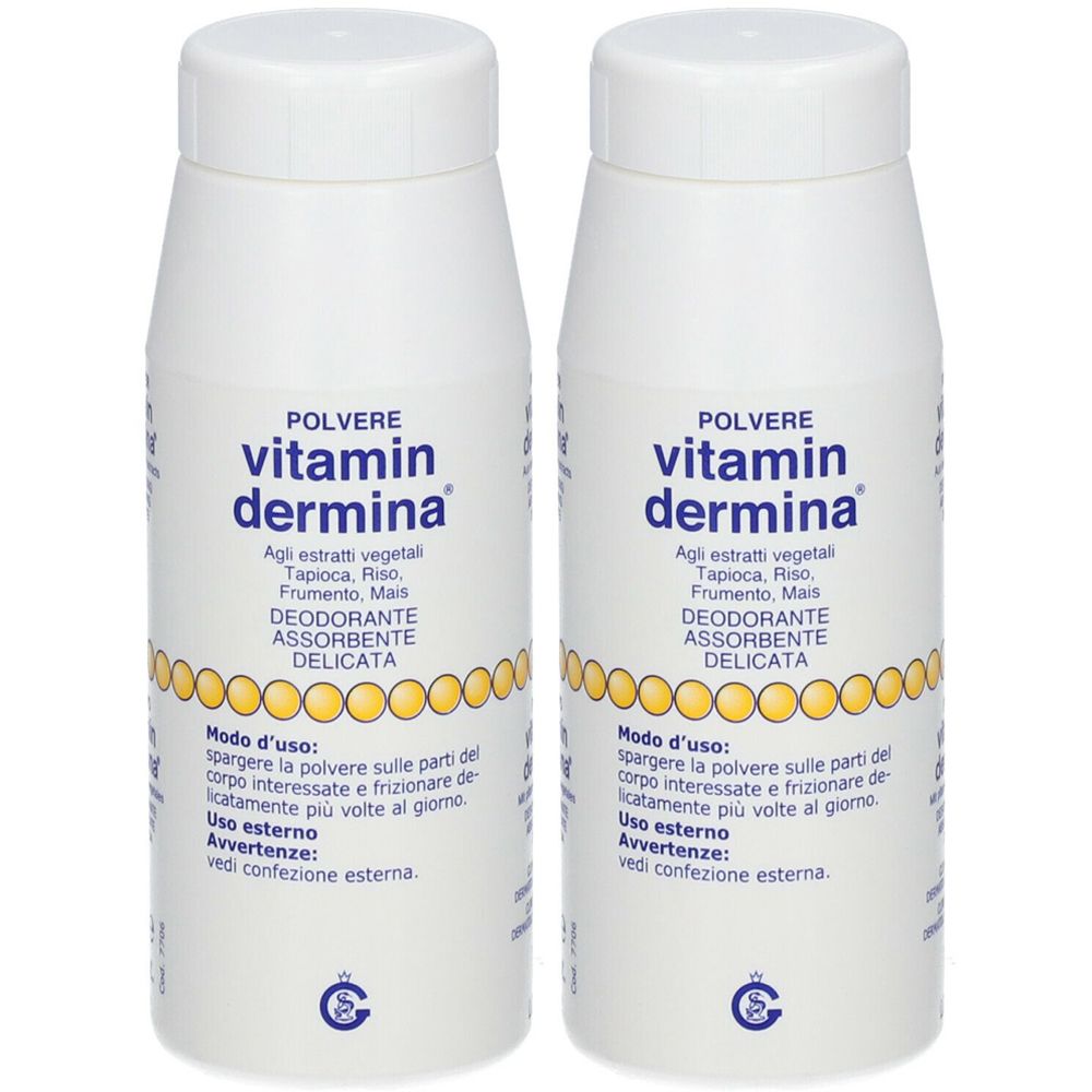 Vitamindermina® Deodorante assorbente delicata Set da 2