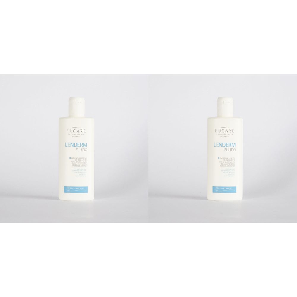 EUCARE Lenderm Fluido Emulsione Lenitiva Set da 2