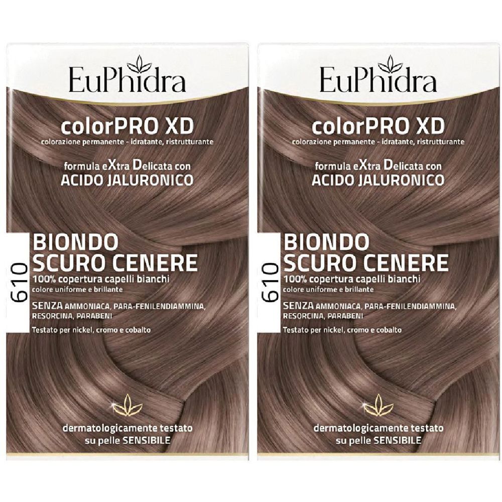 EuPhidra ColorPRO XD 310 Biondo Scuro Cenere Set da 2