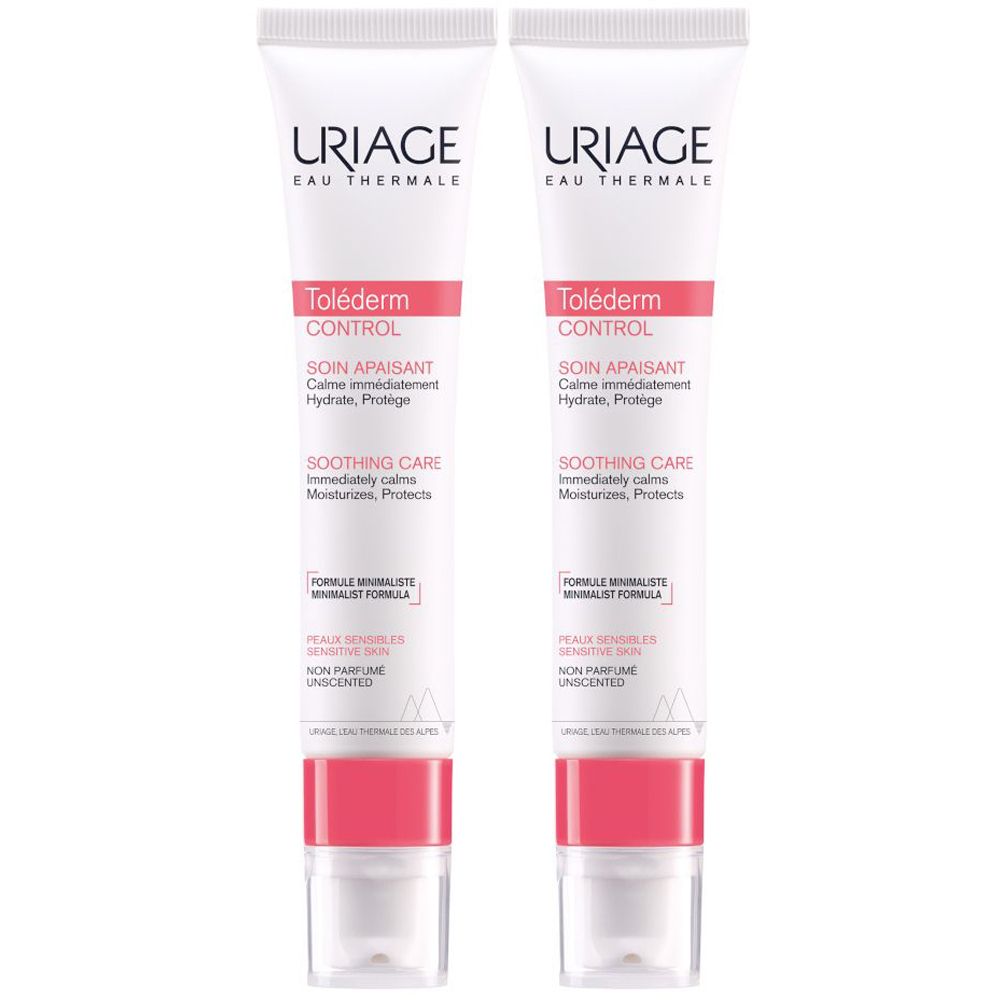 URIAGE Toléderm Control Crema Lenitiva Set da 2