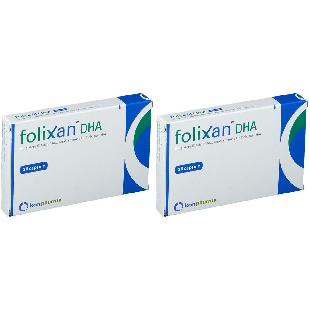 Folixan® DHA Capsule Set da 2