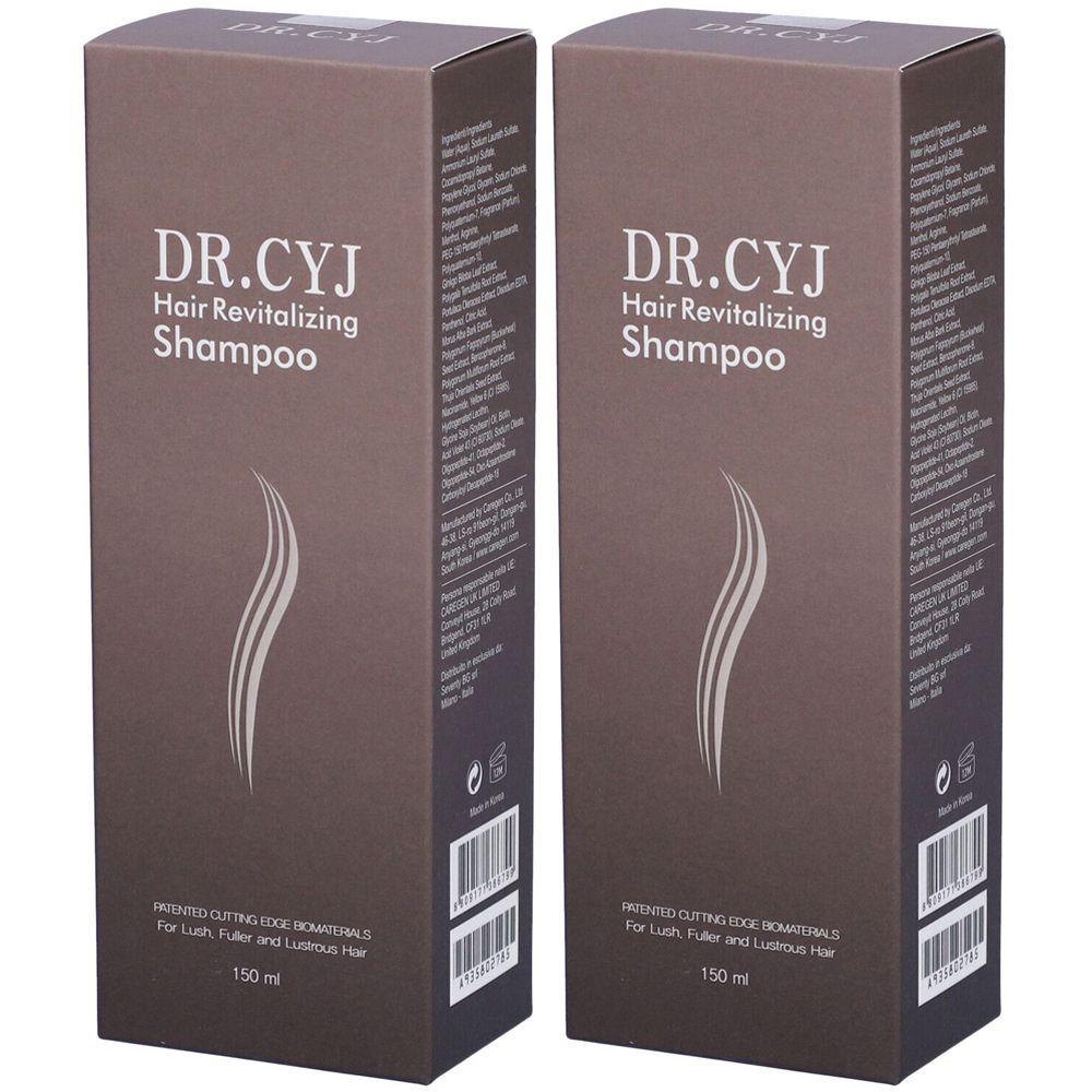 Dr.Cyj Shampoo Rivital 150Ml Set da 2