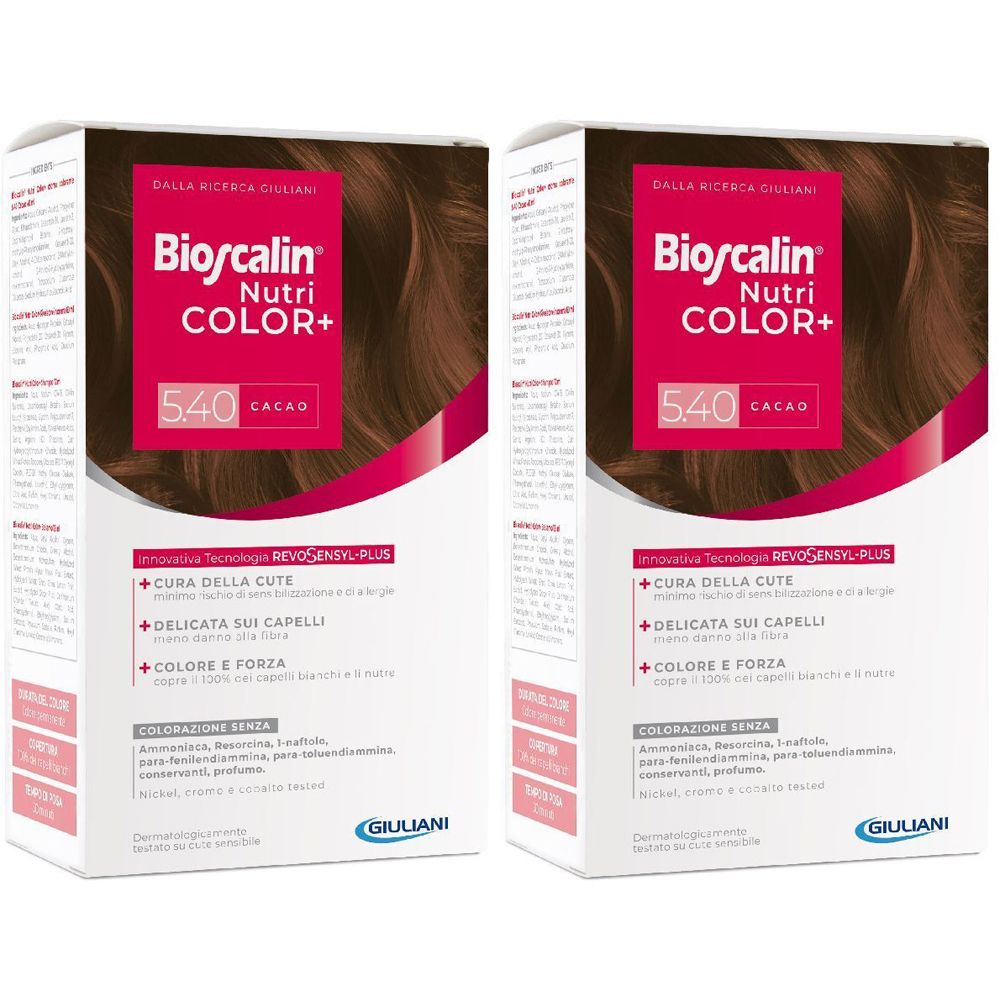 Bioscalin® Nutricolor+ 5.40 Cacao Set da 2