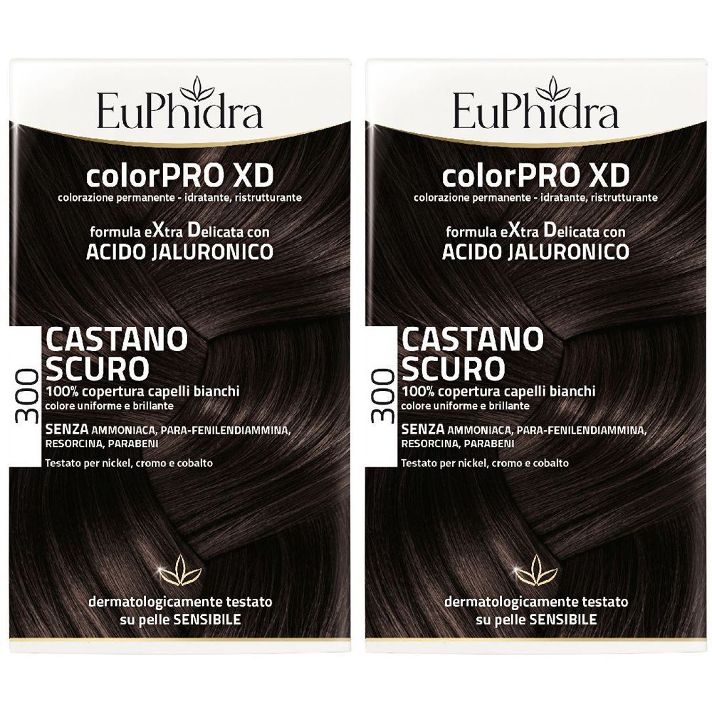 EuPhidra ColorPro XD Colorazione Permanente Castano Scuro Set da 2