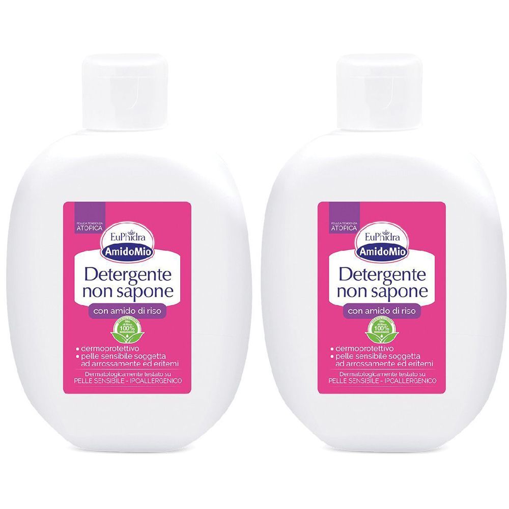 Euphidra Amido Mio Detergente Non Sapone Set da 2