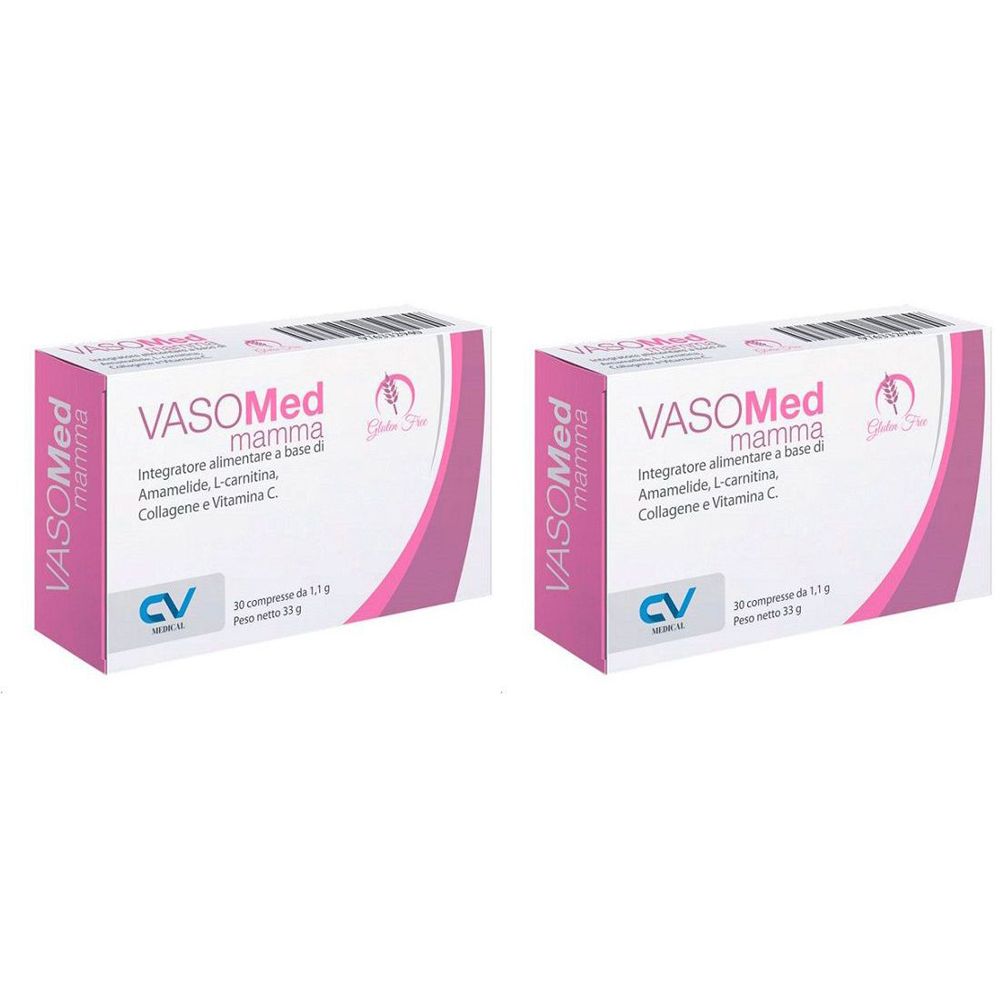 Vasomed Mamma 30 Compresse Set da 2