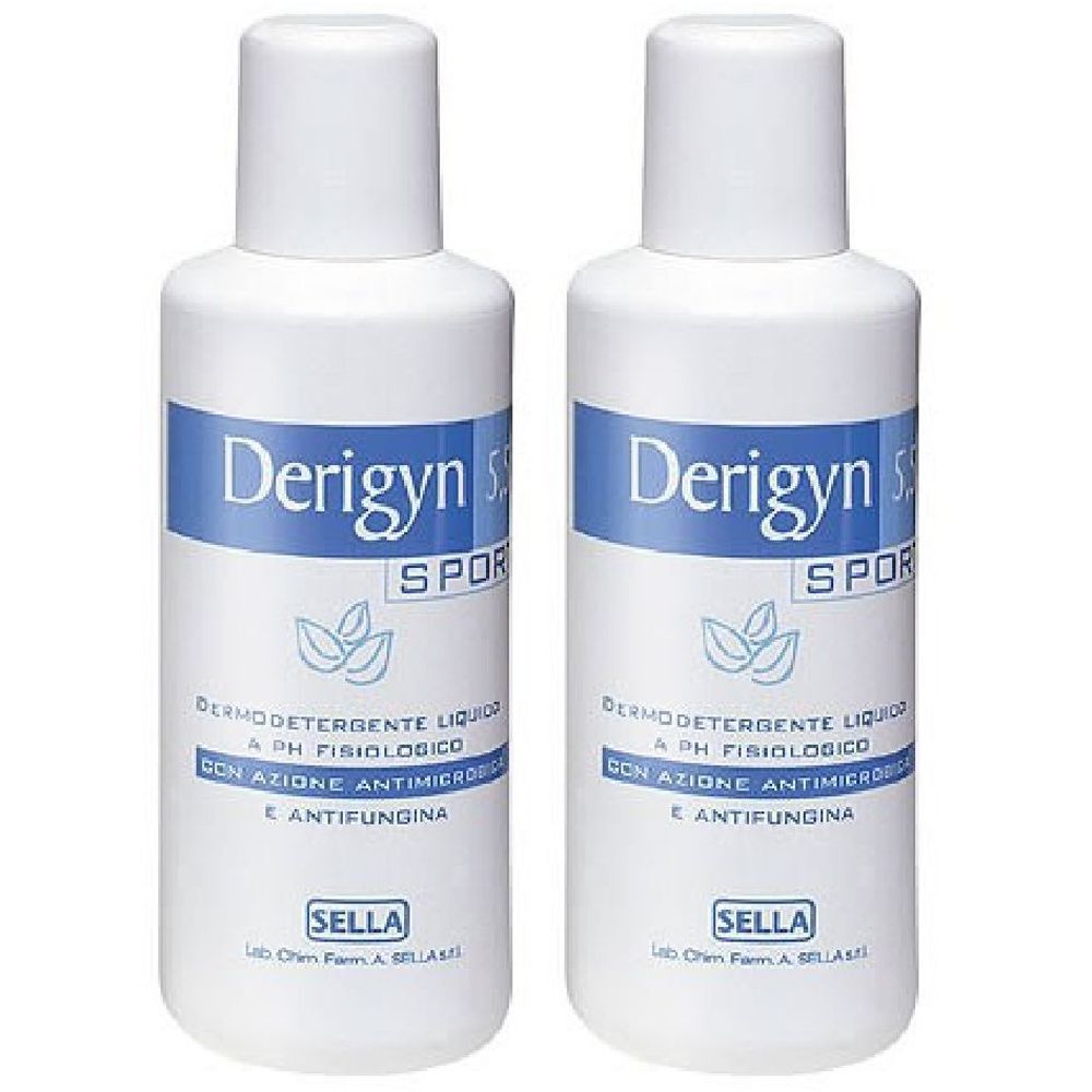 Derigyn 5,5 Sport Doccia Shampo 300 ml Set da 2
