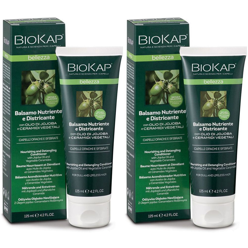 BIOS LINE BioKap Balsamo Nutriente e Districante Set da 2