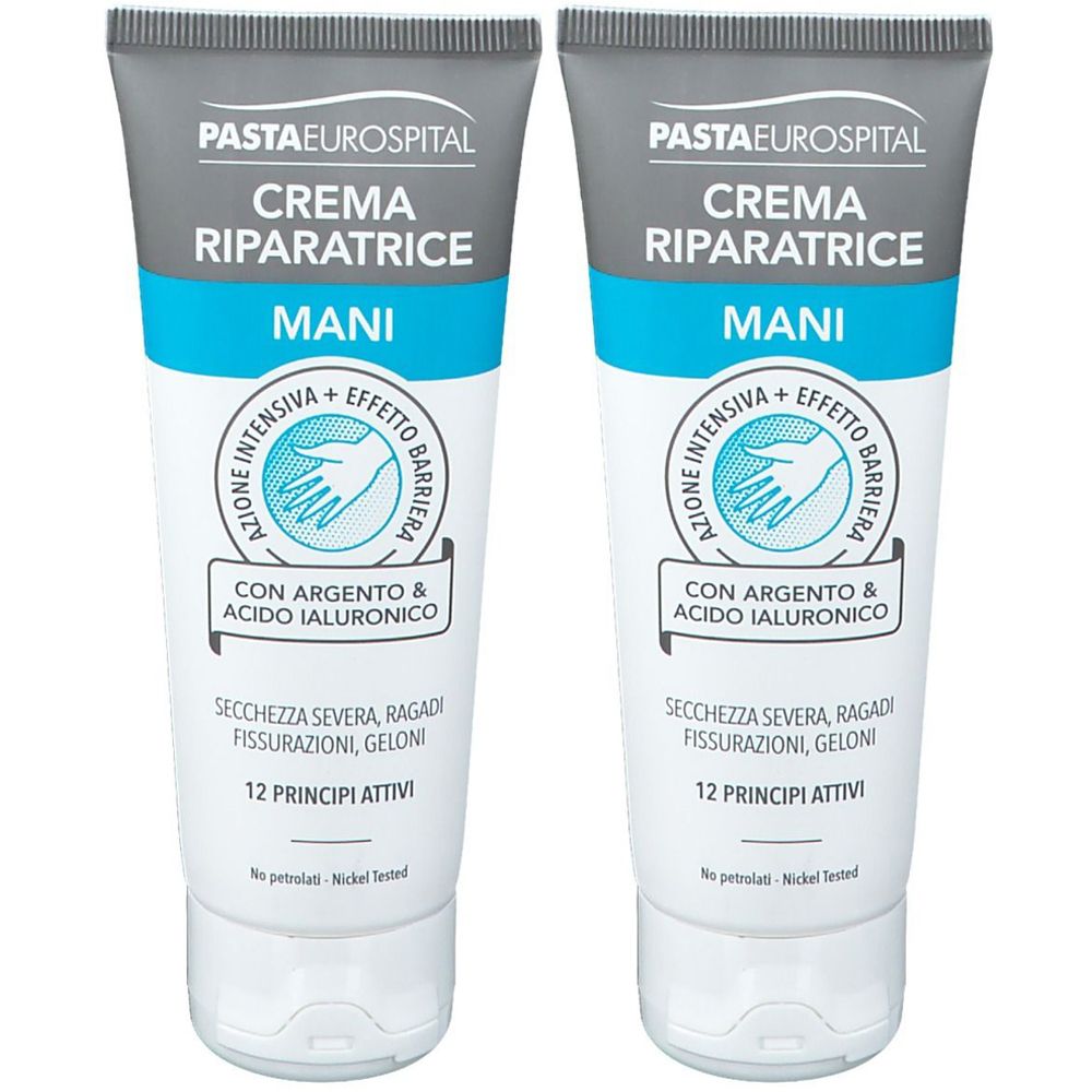 Pasta Eurospital Crema Riparatrice Mani Set da 2