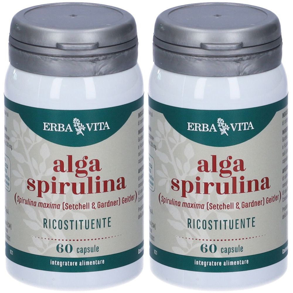 Erba Vita Alga Spirulina Set da 2
