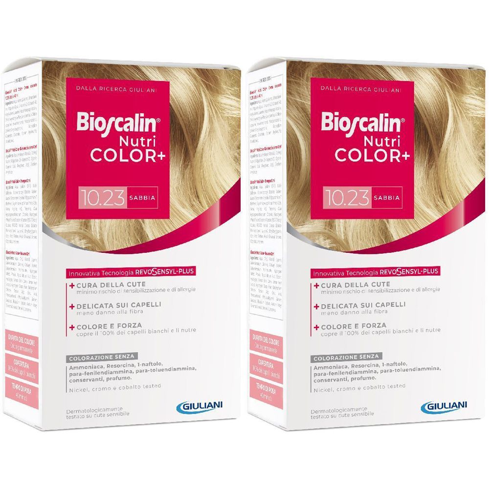 Bioscalin® Nutricolor+ 10.23 Sabbia Set da 2
