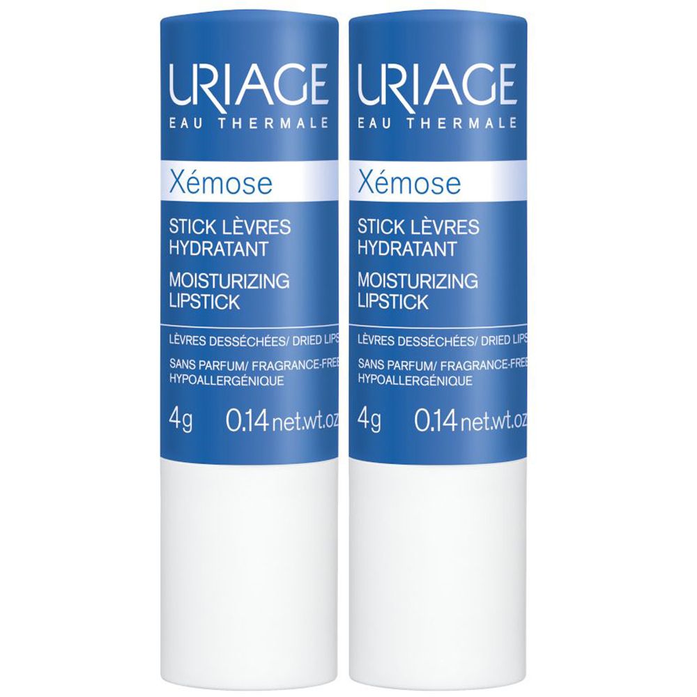 Uriage Xémose Stick Labbra Idratante Set da 2