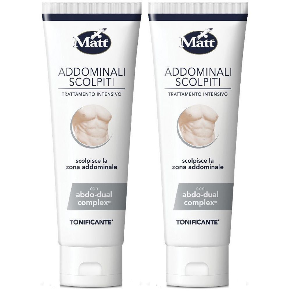 Matt® ADDOMINALI SCOLPITI Trattamento Intensivo Set da 2