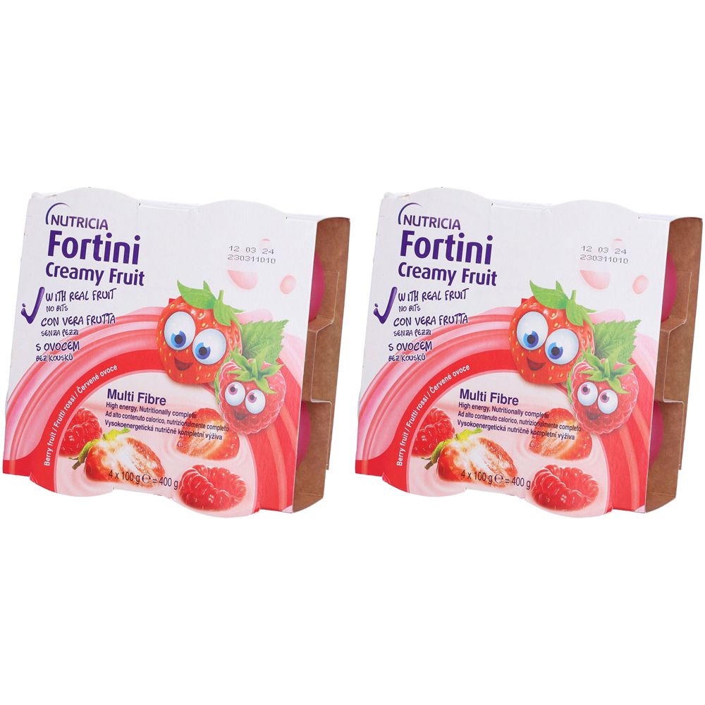Fortini Creamy Fruit Fr Ro 4Pz Set da 2