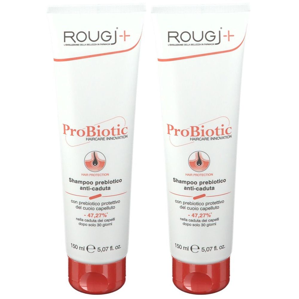 ROUGJ Shampoo Anti-Caduta Probiotic Haircare Set da 2