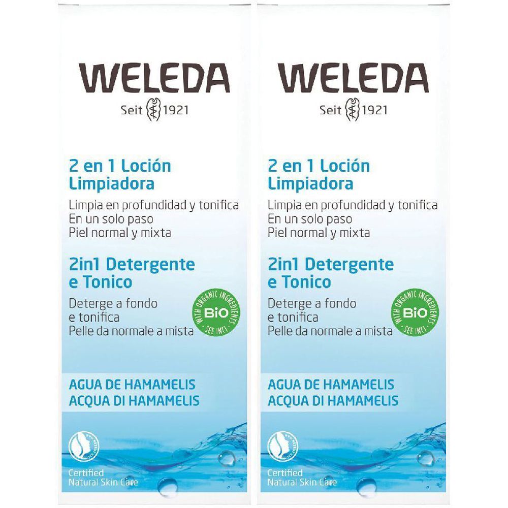 WELEDA Latte & Tonico 2in1 Set da 2