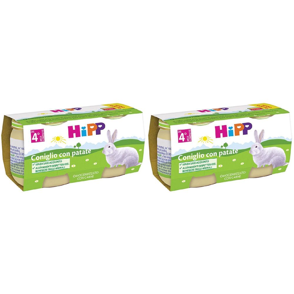 HiPP Coniglio con Patate Set da 2