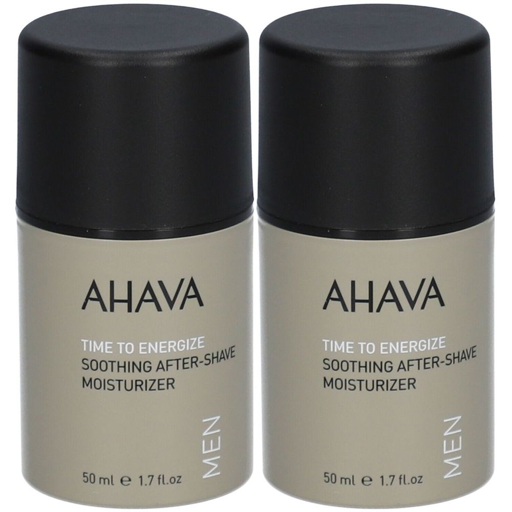 AHAVA Men's Soothing After-Shave Moisturizer Set da 2
