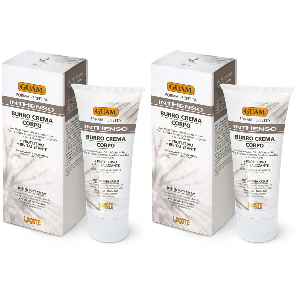 GUAM® Inthenso Burro Crema Corpo Set da 2