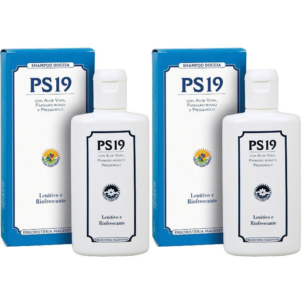 Erboristeria Magentina® PS19 Shampoo Doccia Set da 2