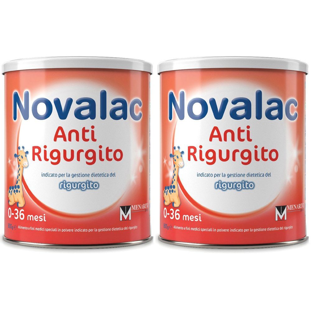 Novalac Anti Rigurgito 800 G Set da 2