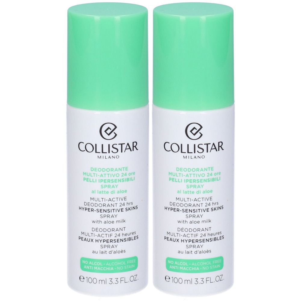 Collistar Deodorante Multi-attivo 24 Ore Set da 2