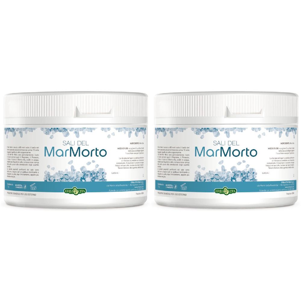 Erba Vita Sali del Mar Morto Set da 2