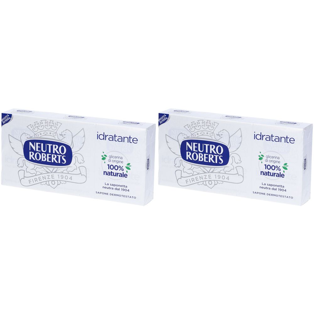 Neutro Roberts Sapone Solido Idratante Set da 2