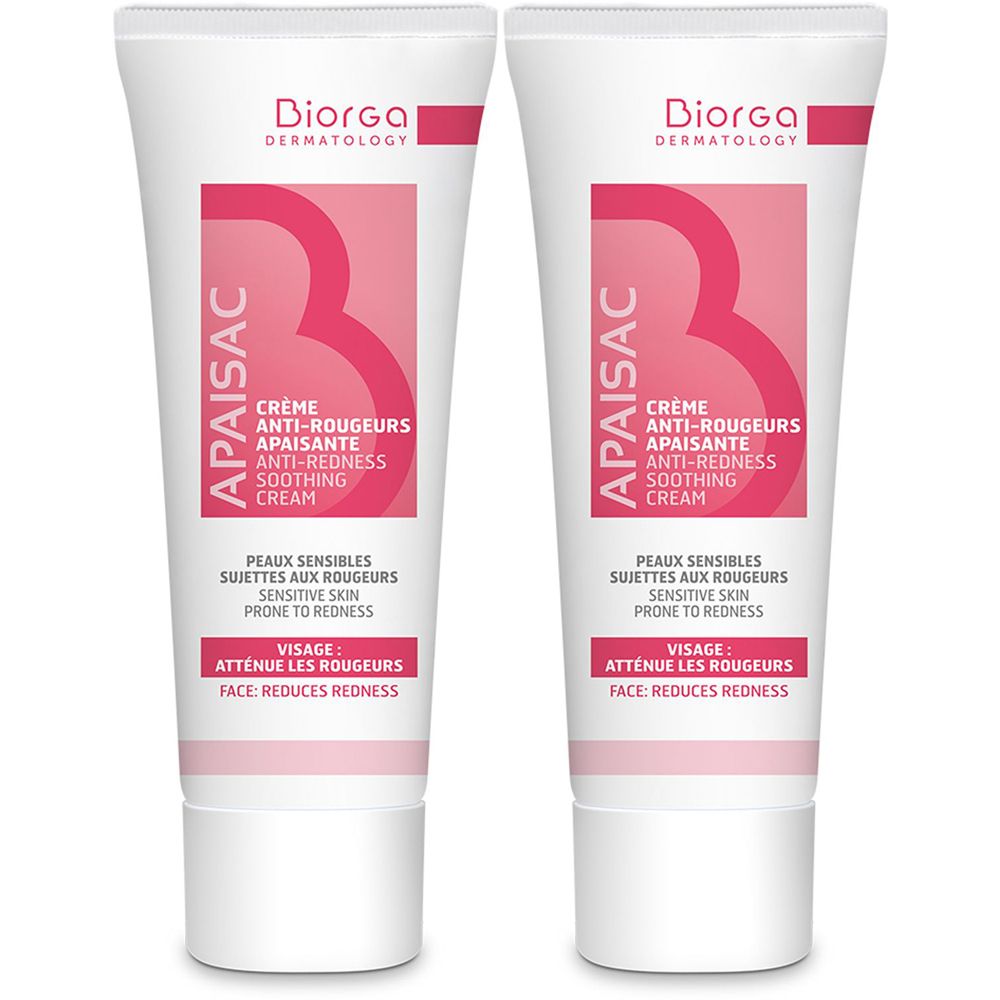 Apaisac Crema Anti-rossore Lenitiva Set da 2