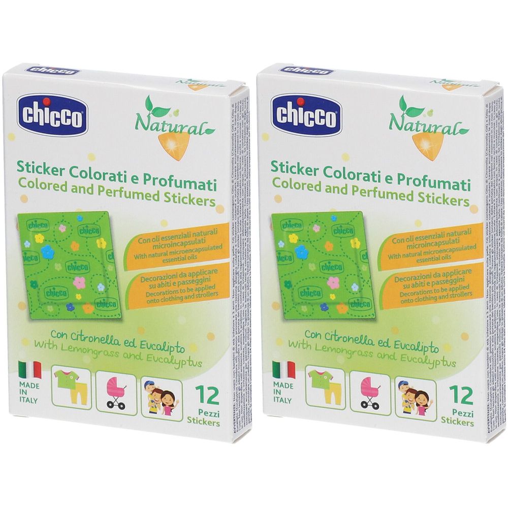 Chicco® Cerotti Colorati e Profumati Set da 2