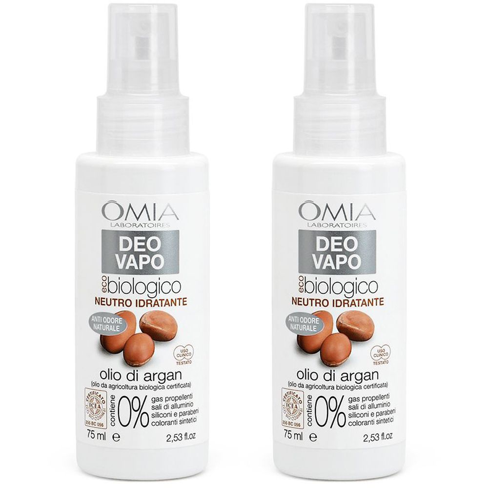 OMIA Deo Vapo Neutro Idratante Olio Di Argan Set da 2