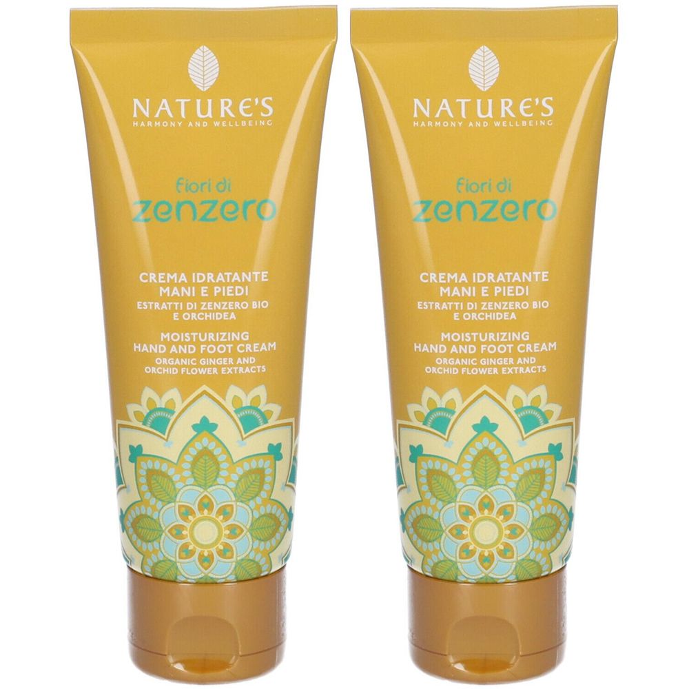 NATURE'S Fiori di Zenzero Crema mani e piedi Set da 2