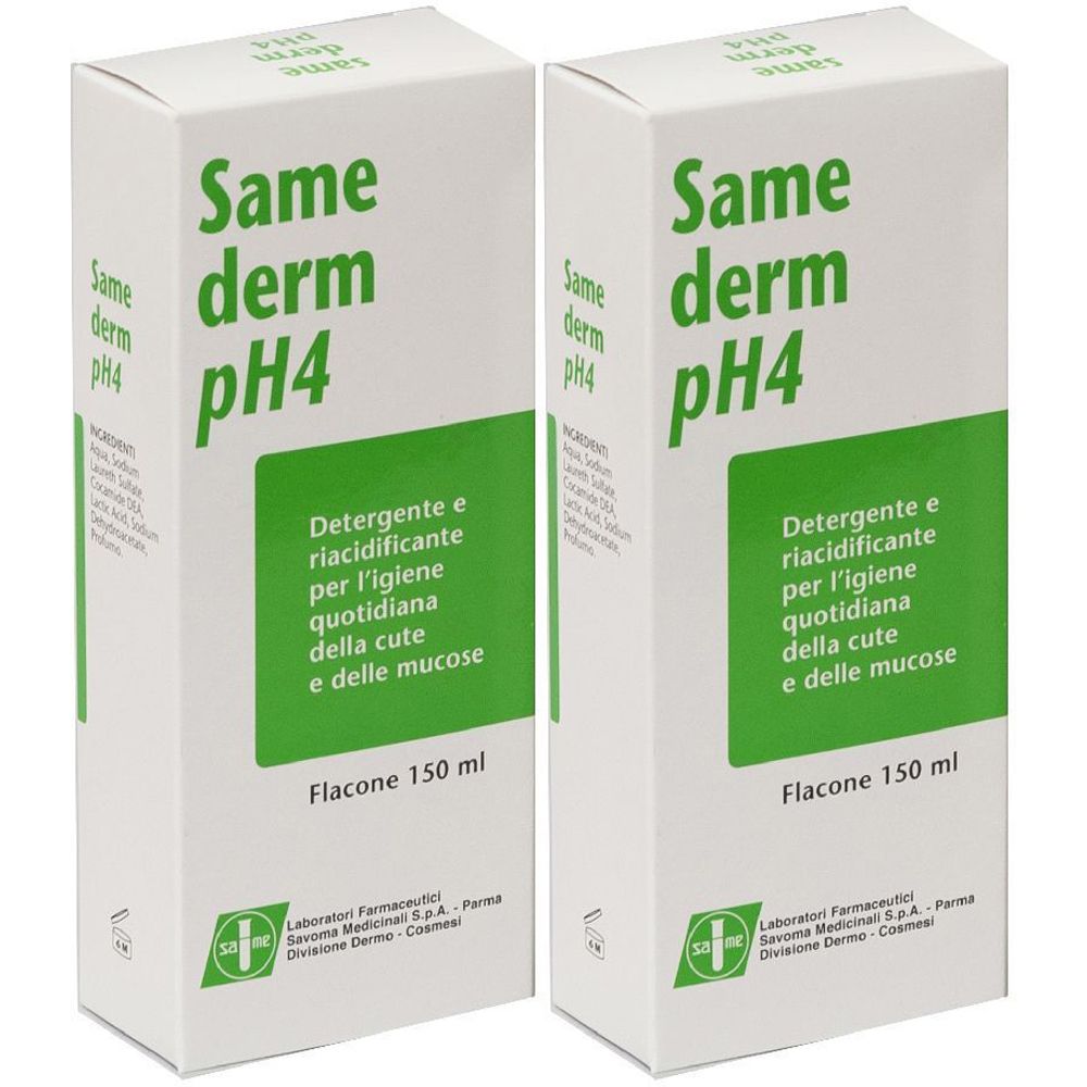 Samederm Ph4 Detergente 150 Ml Set da 2
