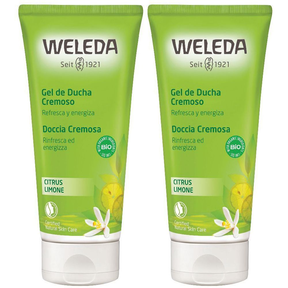 WELEDA Doccia Cremosa Limone Set da 2