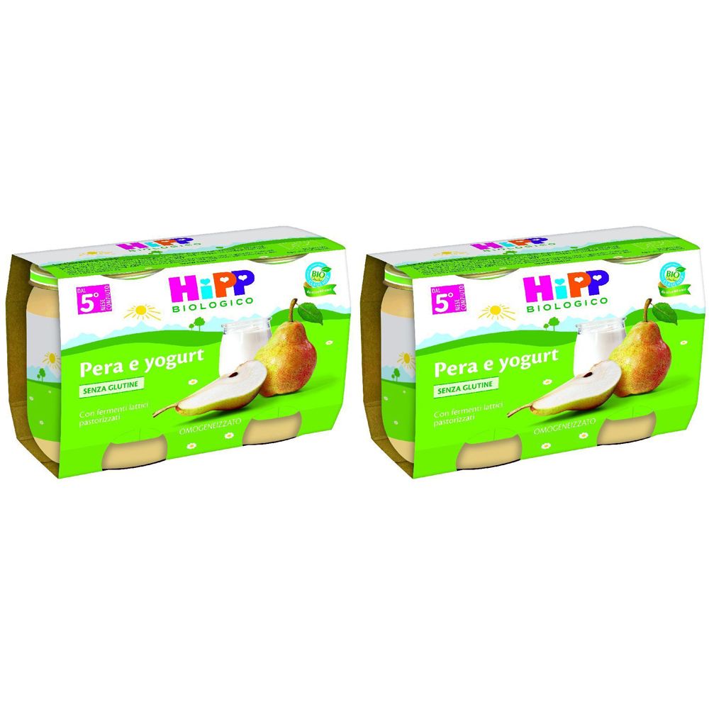 HiPP Bio Pera Yogurt Set da 2