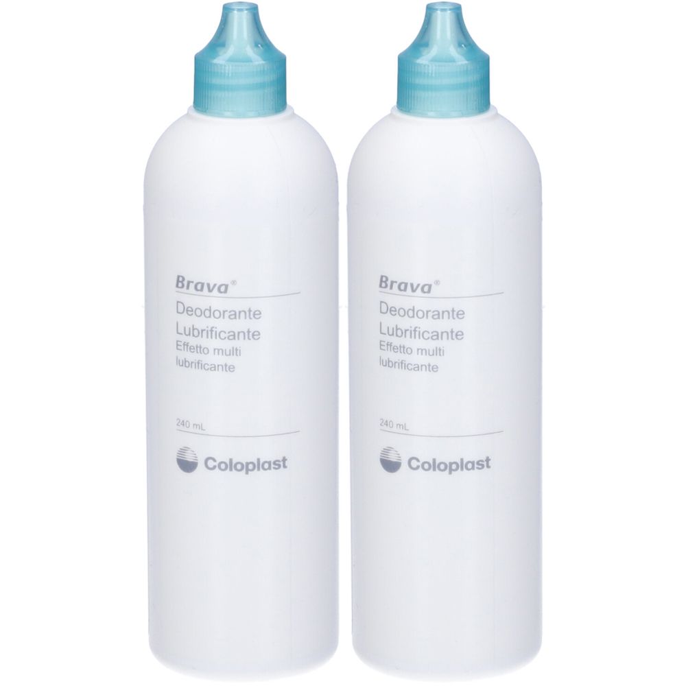 Brava Deodorante Lubrificante Per Stomia E Sacche Urina 239 Ml Set da 2