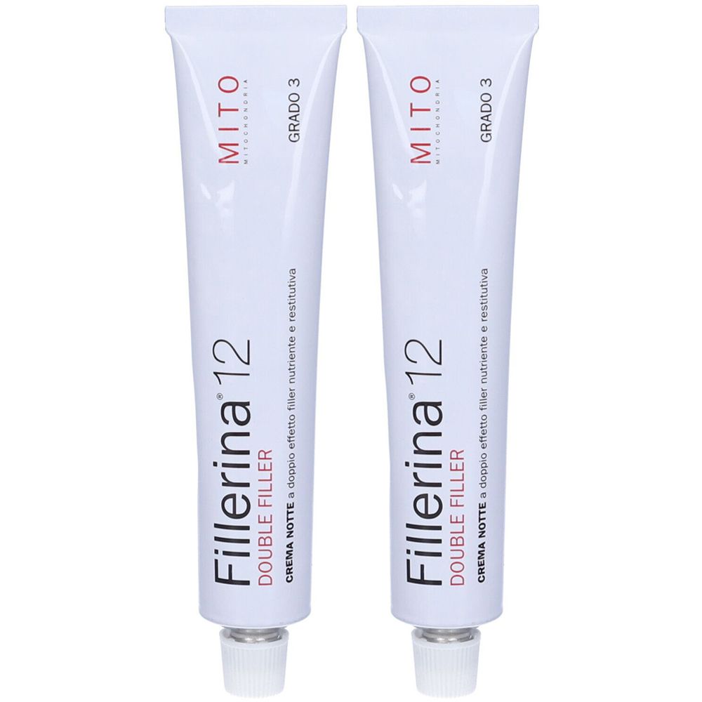 Fillerina 12 Double Filler Mito Base Night Cream Grado 3