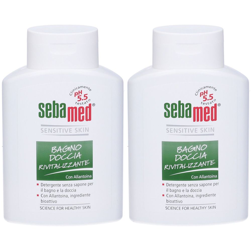 Sebamed® Sensitive Skin Bagno Doccia Rivitalizzante Set da 2