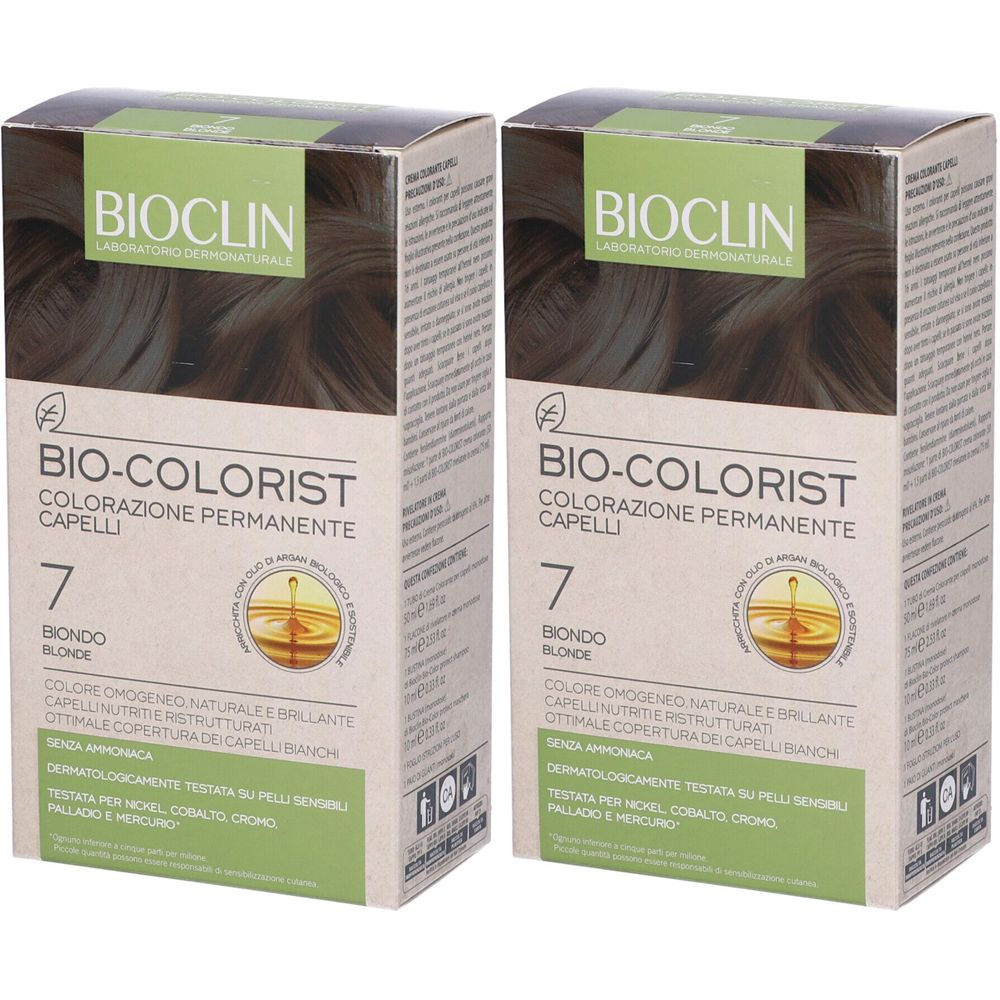 BIOCLIN Bio-Colorist 7 Biondo Set da 2