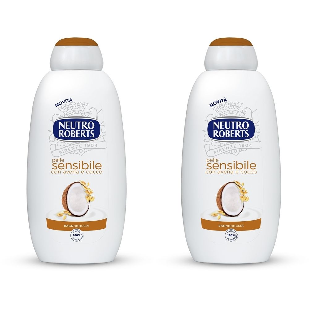 Neutro Roberts Bagnoschiuma Sensibile Avena e Cocco