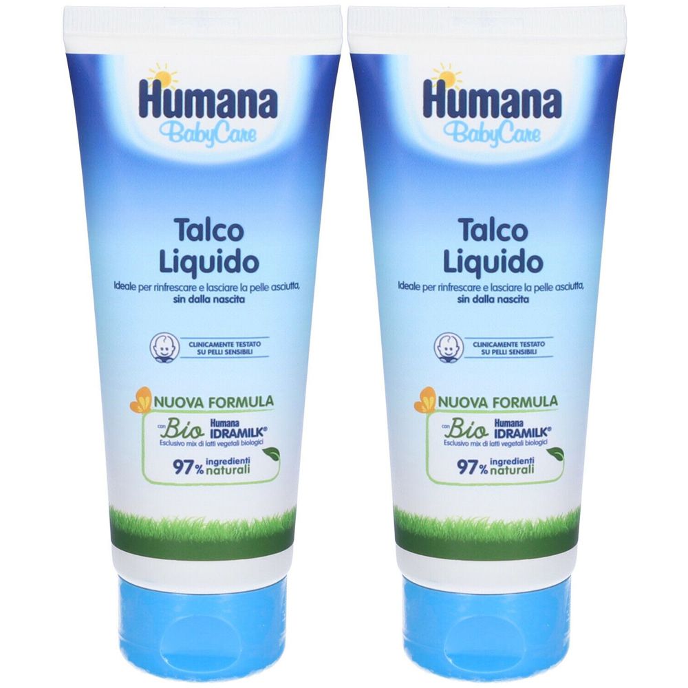 Humana BabyCare Talco Liquido Set da 2