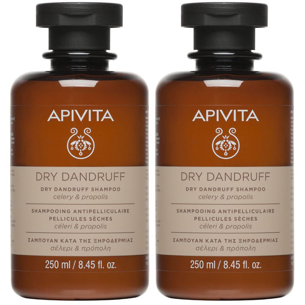 APIVITA Shampoo Forfora Secca Set da 2