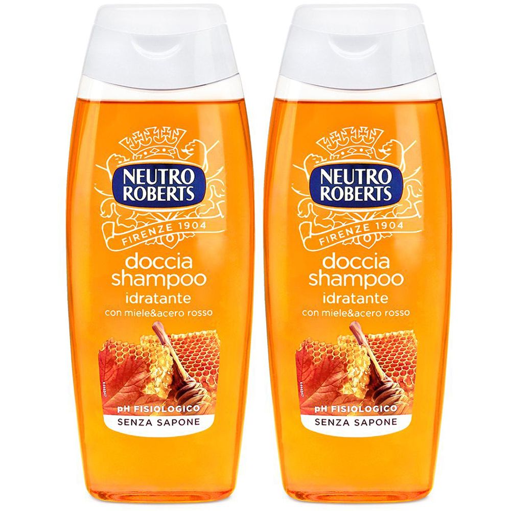 NEUTRO ROBERTS Doccia Shampoo Idratante Set da 2