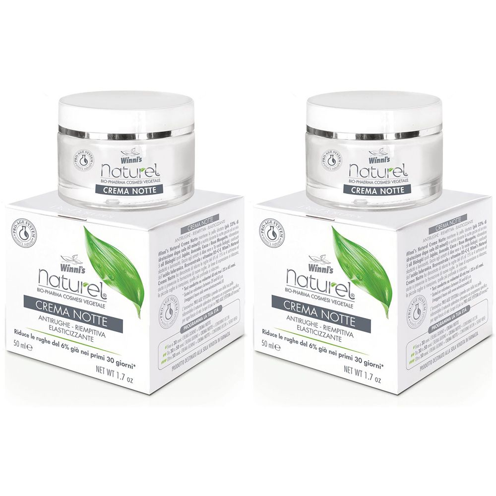 Winni's Naturel® Crema Viso Notte Set da 2